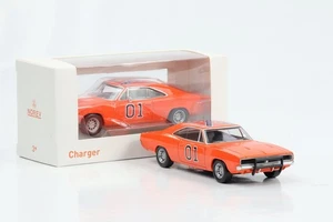 1:43 Dodge Charger 1969 GENERAL LEE Auto Del Film Arancione 1:43 Norev Jet Car - Bild 1 von 4