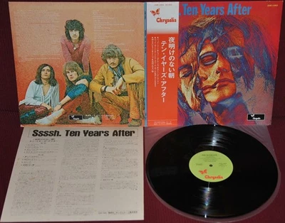 TEN YEARS AFTER - SSSSH. - CHRYSALIS CHR 1083 1975 - LP JAPAN NM OBI - Image 1 of 2