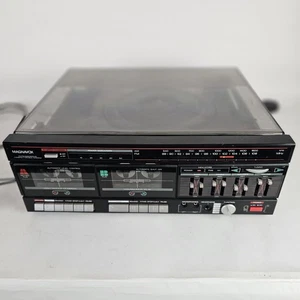 Reproductor de casete estéreo estéreo compacto integrado Magnavox MX 1800 grabadora fono - Imagen 1 de 9