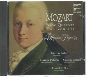 CD: MOZART - Piano Quartets K.478 & K.493, The Mozartean Players - Picture 1 of 2