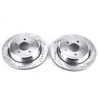 PowerStop for 03-11 Ford Crown Victoria Rear Evolution Drilled & Slotted Rotors Ford Crown Victoria