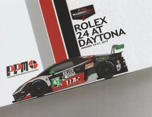 2019 Precision Performance Lamborghini PPM GTD Rolex 24 IMSA WTSC Hero Card - Picture 1 of 2