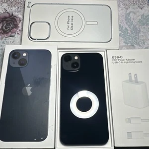Apple iPhone 13 128 GB Midnight (Sprint/T-Mobile/SimpleMobile/Metro) - Imagen 1 de 1