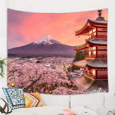 Natur Japan Poster XXL Wandteppich Wandbehang Fototapete Wandtapete Hintergrund - Bild 1 von 4