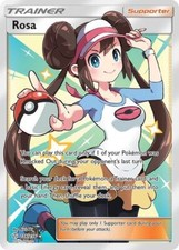 Rosa - 236/236 - Pokemon Cosmic Eclipse Sun & Moon Full Art Ultra Rare Card MP