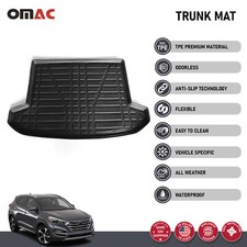 Trunk Mat Rear Cargo Liner All Weather Guard For Hyundai Tucson 2016-2021