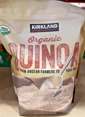 Quinoa orgánica Kirkland Signature sin gluten 4,5 libras 4/2026 Foto 1 de 4