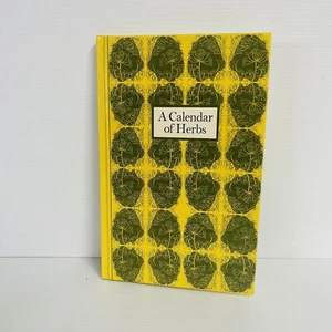 Calendar of Herbs by Yvonne Skargon Hardcover 1979 Dairy For Every Year - Picture 1 of 12