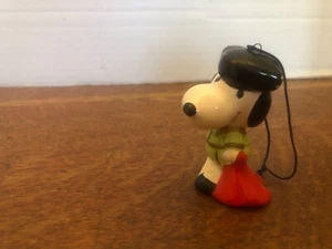1958 1966 United Feature Japan Ceramic SNOOPY BULL FIGHTER MATADOR Ornament - Picture 1 of 6