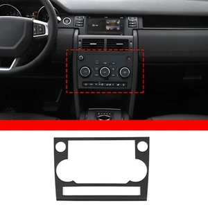 Matt Black Center Control Mode Button Frame Trim For Land Rover Discovery Sport - Picture 1 of 9