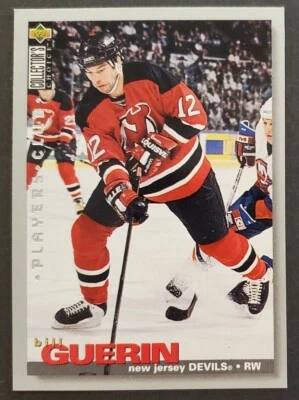 1995 Upper Deck #60 Bill Guerin DEVILS HOF PLAYERS CLUB Hockey card NM/MT - Image 1 of 2