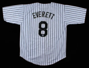 Carl Everett Signed Chicago White Sox Jersey Inscribed 05 WS Champs (PSA COA) DH - Picture 1 of 5