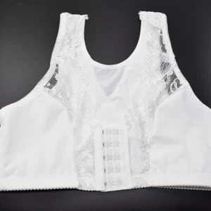 Sissy Mens Bras Transgender Front Hooks Bra Soft Lace Crossdresser Sexy Lingerie - Picture 1 of 14