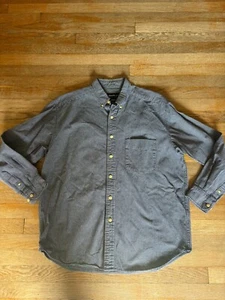 Eddie Bauer Herren 100 % Baumwolle kariert Button Down Größe Large - Bild 1 von 9
