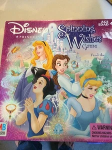 Juego de deseos giratorios de princesas Disney, Bella, Blancanieves, Cenicienta y SB - Imagen 1 de 5