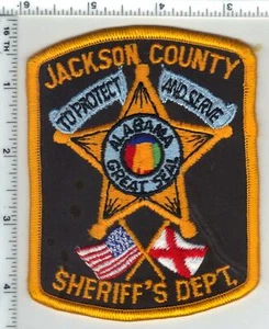 Jackson County Sheriff (Alabama) 3rd Issue Shoulder Patch - Picture 1 of 1