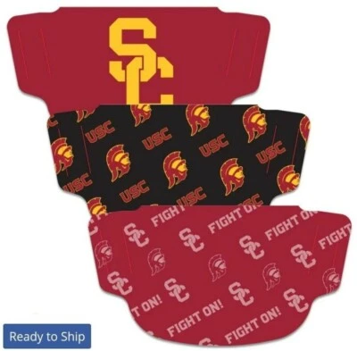 USC TROJANS 3 PACK DIFFERENT DESIGN COLORS HIGH QUALITY - Image 1 of 3
