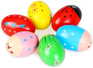 Easter Eggs, Maracas Egg Shakers for Kids Easter Toys for Babies Easter Gifts f - Picture 1 of 12