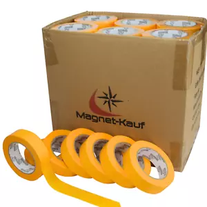 20 Rollen Goldband 38mm x 50m Rolle Klebeband Malerband Abdeckband Malerkrepp - Bild 1 von 7