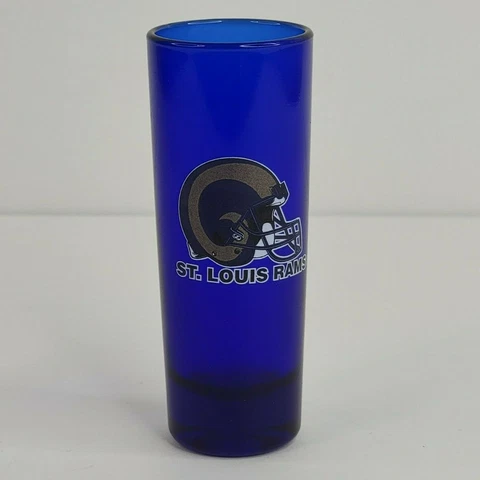 NFL St. Louis Rams Tall Shot Glass Los Angeles Cover