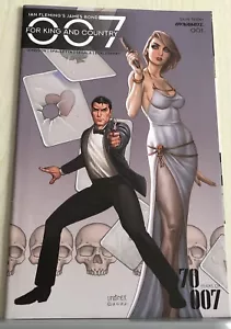 007: FOR KING AND COUNTRY #1 Cover A Linsner 2023 & Bagged - Picture 1 of 12