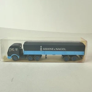 Wiking Kuhne & Nagel Mercedes-Benz 2632 Satteltzug Diecast Truck Model In Box - Picture 1 of 5