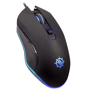 ENHANCE Infiltrate Gaming Mouse - Multi-Color LED Lighting with 4 DPI Levels - Picture 1 of 8