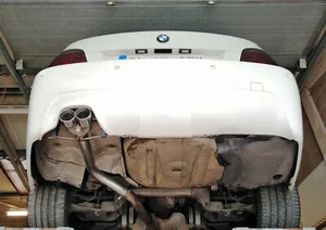 BMW 520D E60/E61 Endschalldämpfer hinten Löschrohr - Twin 3" Heckrohr B - Bild 1 von 9