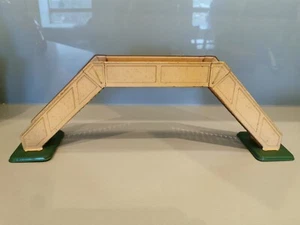 HORNBY O Gauge Lithographed FOOTBRIDGE Circa 1957 Vintage Meccano Foot Bridge - Picture 1 of 4