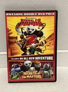 Kung Fu Panda 2 / Secrets of the Masters (DVD) Double Feature - Jack Black - Picture 1 of 3