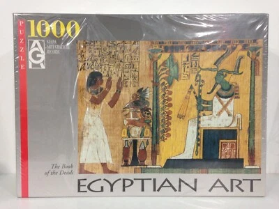 PUZZLE NUOVA ARTI GRAFICHE RICORDI Egyptian Art Egitto Egizi * NUOVO 1000 pezzi - Immagine 1 di 3