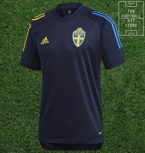 Schweden Trainingstrikot Herren - Adidas SVFF Train Top / Shirt - alle Größen - Bild 1 von 6