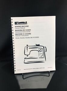Sears Kenmore 385-16120200 Sewing Machine Owners Manual Instructions Reprint