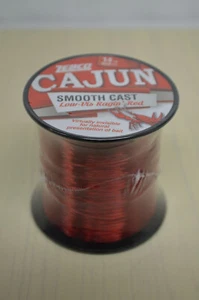 NEW ZEBCO Cajun Low Vis Ragin' Red 14 lb 850 YD Spool CLLOWVISQ14C - Picture 1 of 5