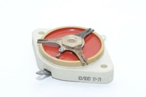Vintage Keramik Trimm-Kondensator 10...100 pF, Russian Variable Capacitor, NOS - Picture 1 of 10