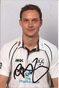 WORCESTERSHIRE * GARETH ANDREW SIGNED 6X4 PORTRAIT PHOTO+COA - Picture 1 of 1