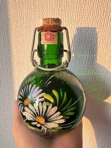 Vintage Empty Italian Spirit Glass Bottle With Swing Top - Picture 1 of 4