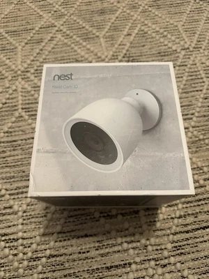 Nest NC4100US Cam IQ Outdoor Security Camera, White - Image 1 of 4