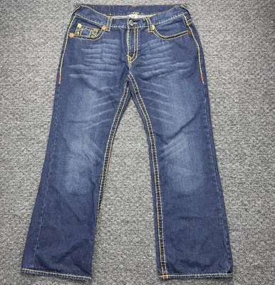 Jeans True Religion Para Hombre 38x34 Bobby Super T Punto Grueso Denim Y2K De Colección Foto 1 de 4