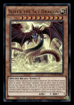 Slifer The Sky Dragon  MVP1-ENSV6  Ultra Rare - Yugioh - Image 1 of 2