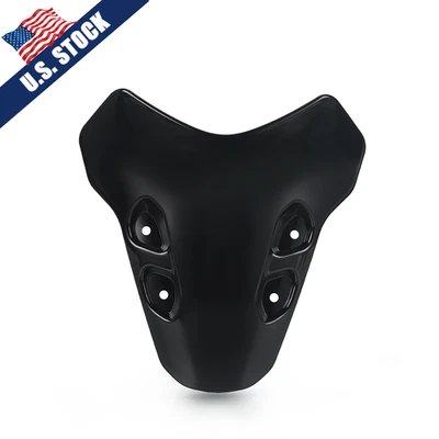 Black FOR YAMAHA MT-07 2021-2024 Moto Front Windshield Windscreen Windshields Foto 1 de 4