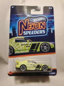 2024 Hot Wheels Neon Speeders 6/8 Honda S2000 Diecast 1:64 Walmart Exclusive D2 - Picture 1 of 10