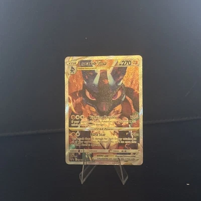 Lucario VSTAR SWSH291 SWSH: Sword & Shield Promo Cards Holo - Image 1 of 2
