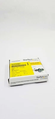 PEX2S952 StarTech 2 x Ports Native PCI Express RS232 Serial Adapter Card with 16 - Image 1 of 4