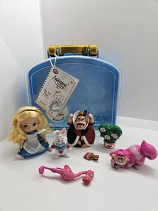Disney Animators Collezione Alice nel Paese delle Meraviglie Mini Bambola Playset con Custodia - Foto 1 di 17