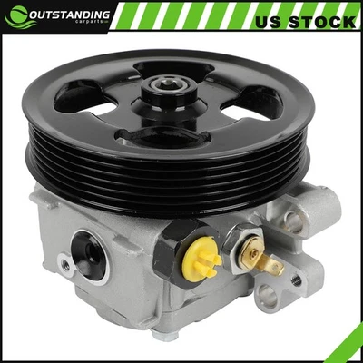 Power Steering Pump with Pulley fit for Mazda 6 L4 2.5L 2009 2010 2011 2012 2013 - Image 1 of 4