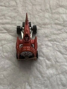 1996 Hot Wheels First Editions Dogfighter K-9 Airplane Metalflake Red Car - Picture 1 of 7