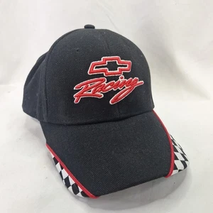 Vintage NASCAR Chevy Chevrolet Racing Mütze mehrfarbig rot schwarz GM Bio-Domes Ball - Bild 1 von 9