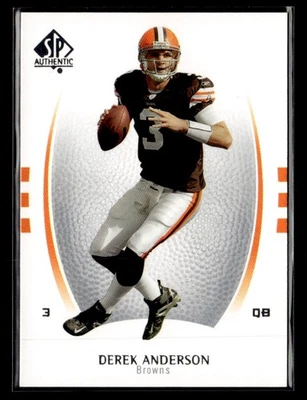 Tarjeta de Derek Anderson 2007 SP auténtica #21 Cleveland Browns Foto 1 de 2