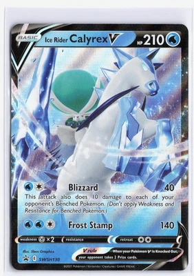 Ice Rider Calyrex V - Promo SWSH: Sword & Shield Promo Cards SWSH130 NM - Image 1 of 2